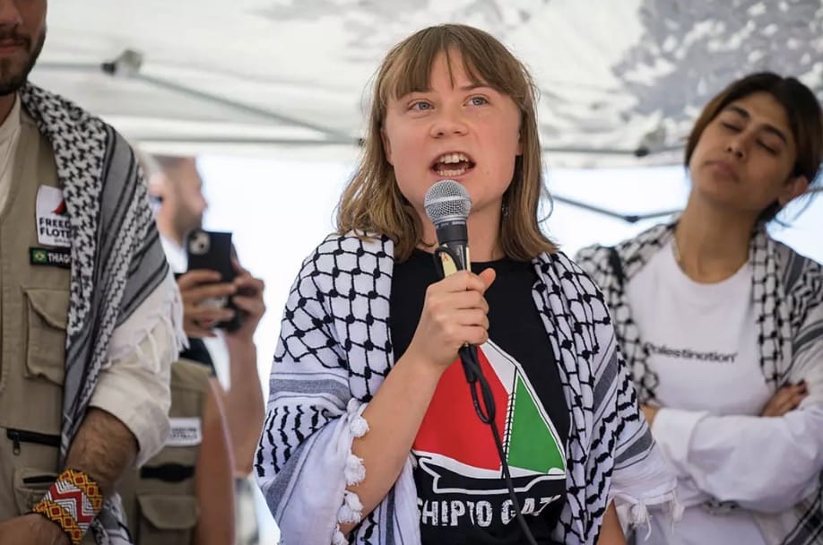 Israel responde após Greta Thunberg dizer que foi "sequestrada" ao tentar entrar em Gaza Greta Thunberg partiu da Sicília para Gaza em 1º de junho