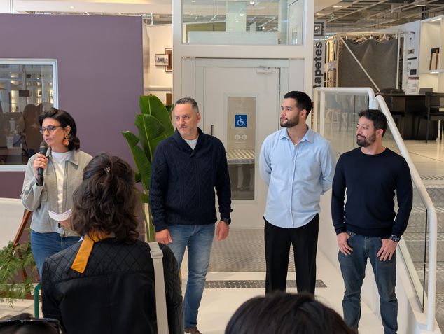 Executivos responsáveis pela Amazon Alexa e Tok&Stok marcaram presença no evento de lançamento