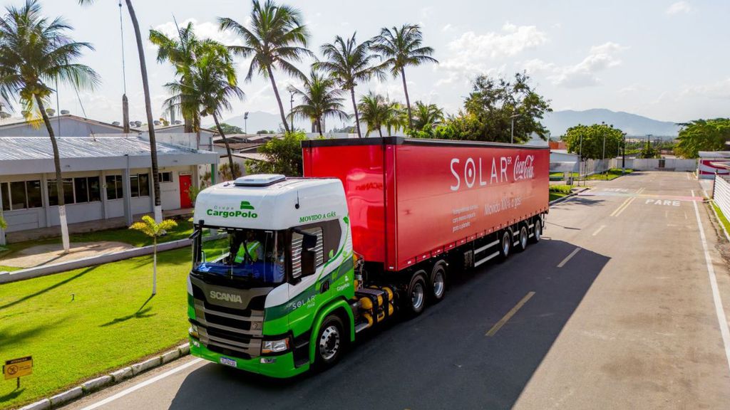 caminhão da coca-cola
