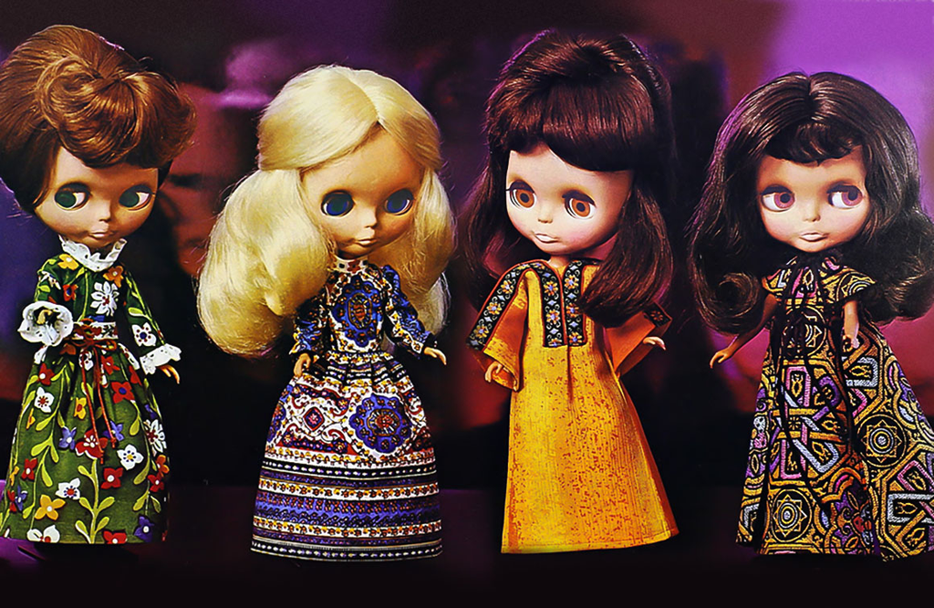 As bonecas Blythe são antigas — estas, por exemplo, foram lançadas pela Kenner em 1972, mas o apelo customizável rende até hoje e ganhou tração com o TikTok (Imagem: Kenner/Divulgação)
