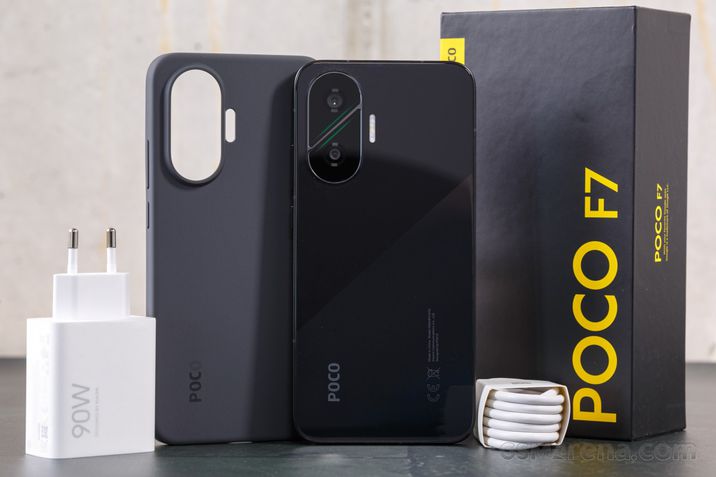 Imagens de unboxing do Poco F7