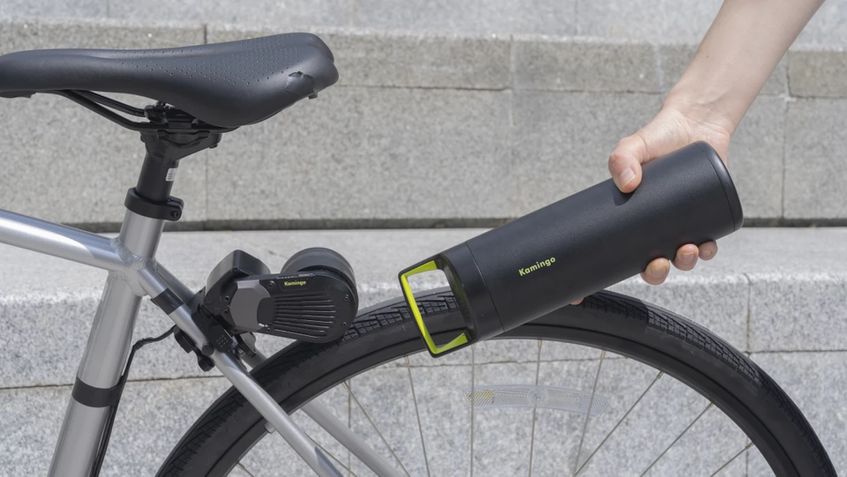 Motor que transforma bicicleta em e-bike