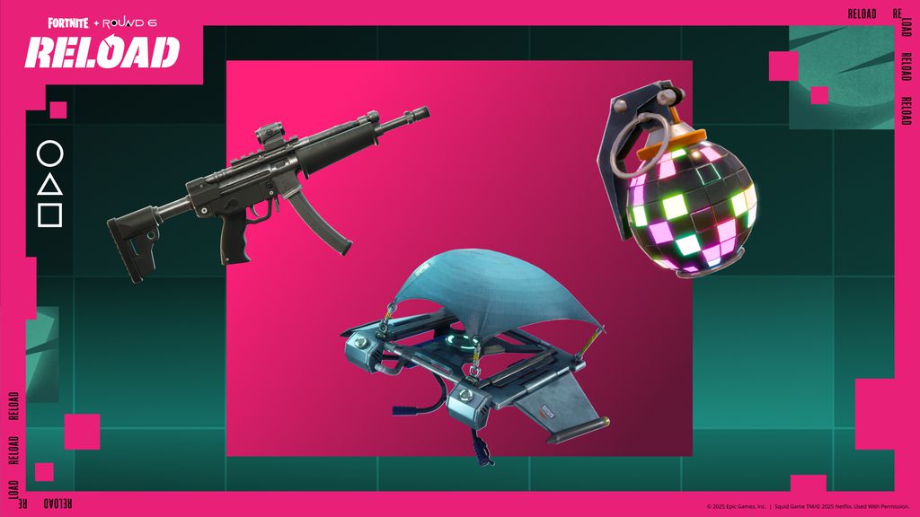 Loot Fortnite mapa Ilha Round 6