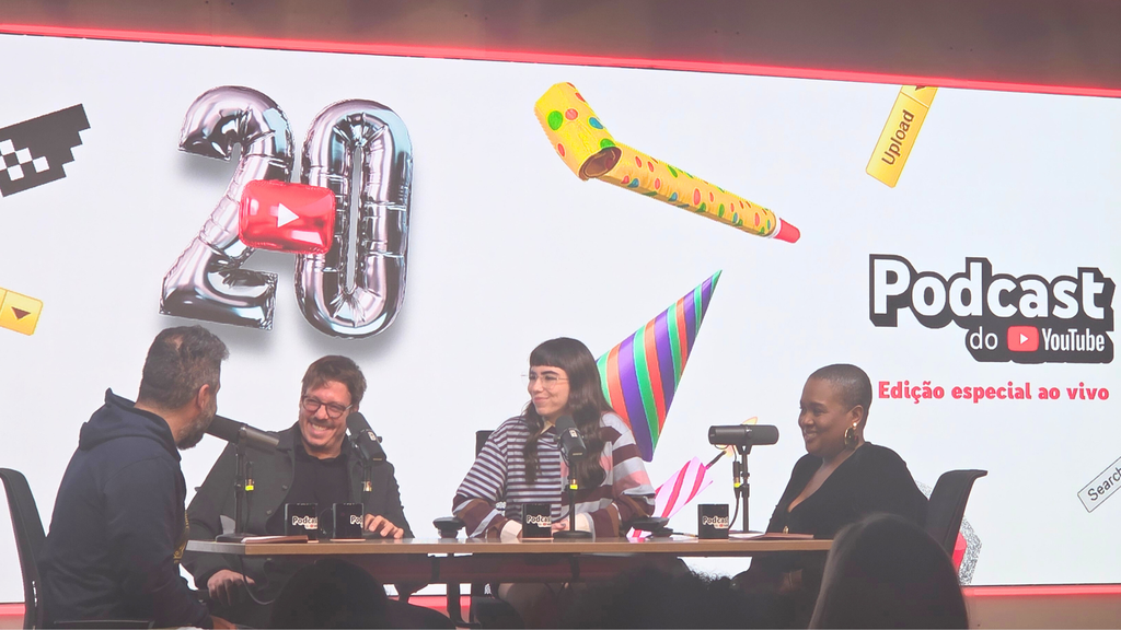 podcast ao vivo do youtube