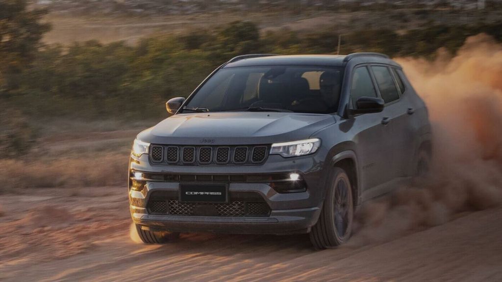 Jeep Compass visto de frente