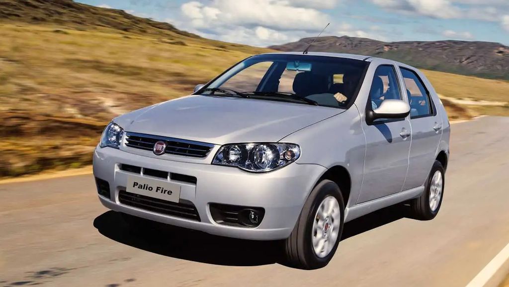 Fiat Palio visto de frente