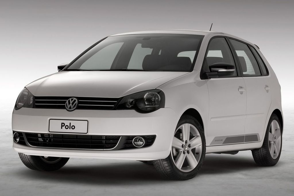 VW Polo visto de frente