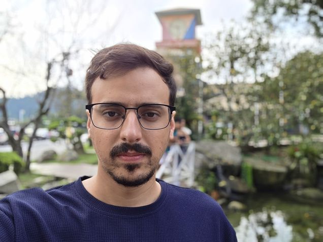Galaxy S25 Plus - Câmera Frontal / modo retrato