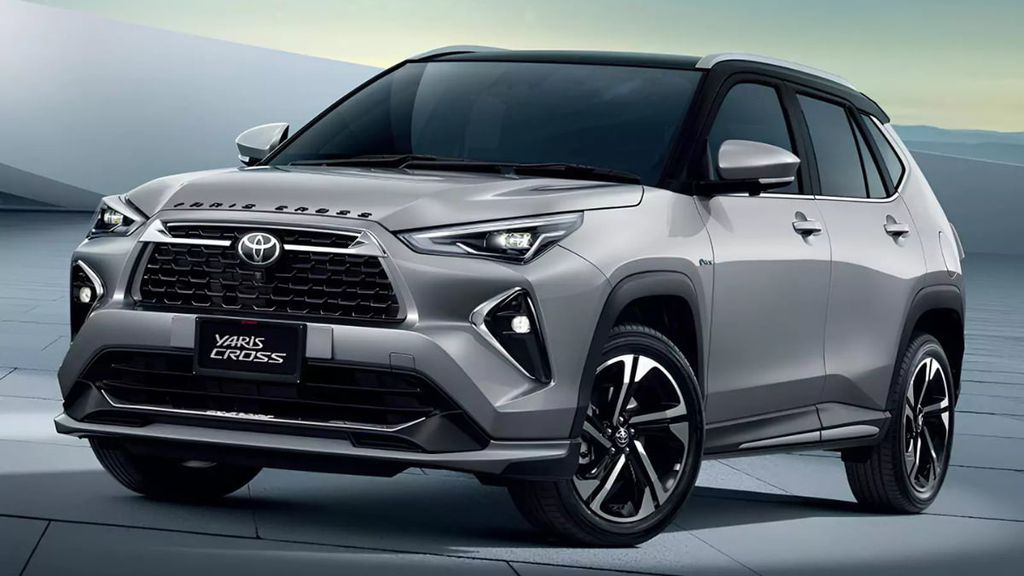 Yaris Cross visto de frente