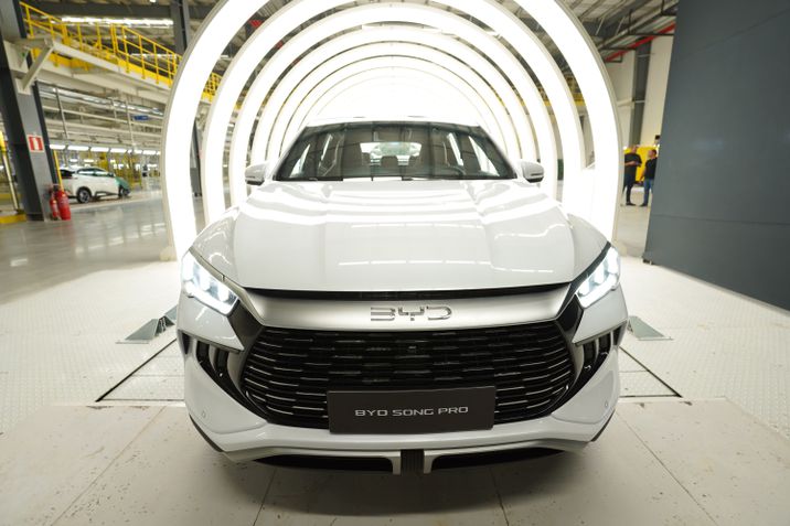Inauguração fábrica BYD em Camaçari (Bahia)