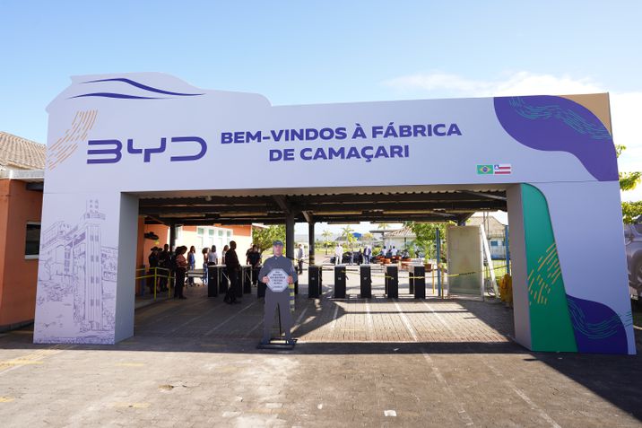 Inauguração fábrica BYD em Camaçari (Bahia)