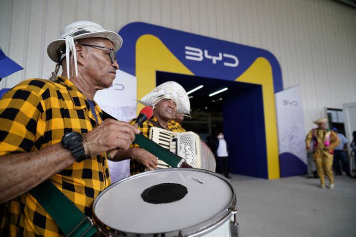 Inauguração fábrica BYD em Camaçari (Bahia)