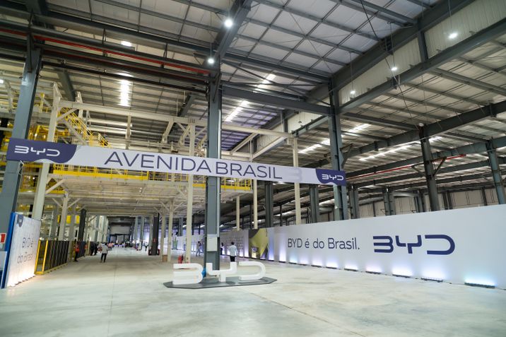 Inauguração fábrica BYD em Camaçari (Bahia)