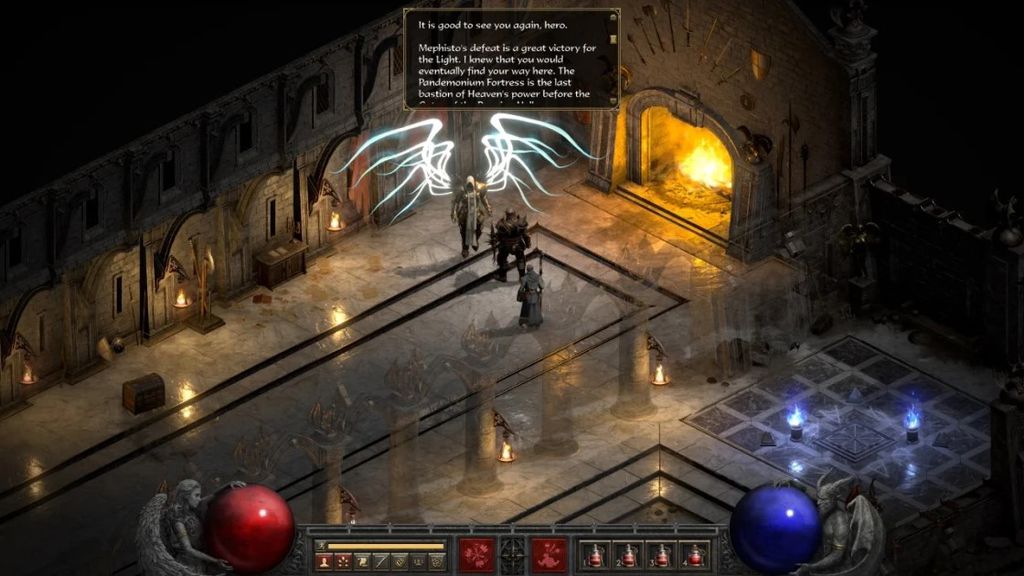Gameplay do primeiro Diablo de 1997