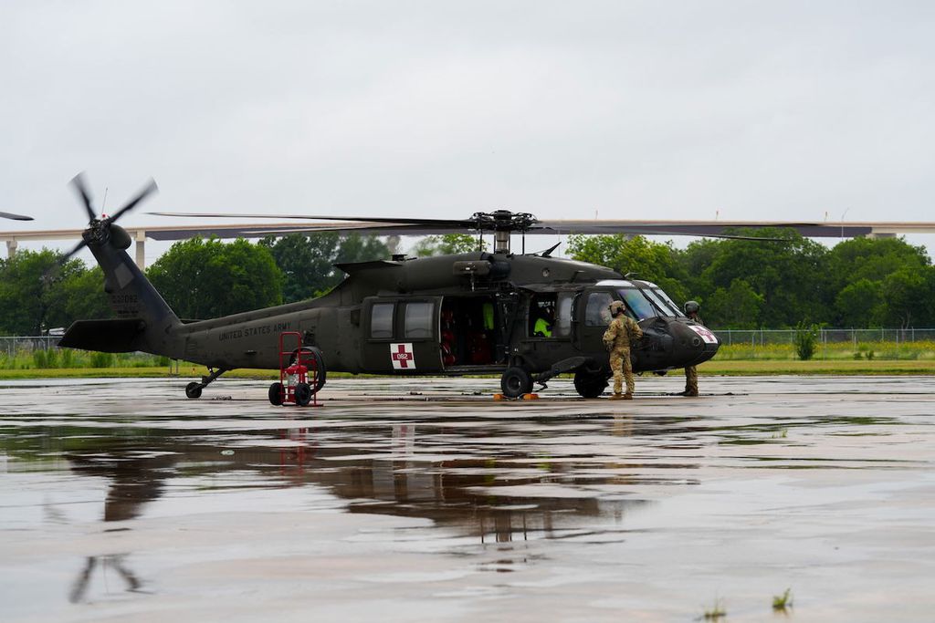 Helicóptero de resgate