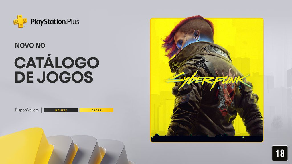 Imagem de Cyberpunk 2077 na PS Plus