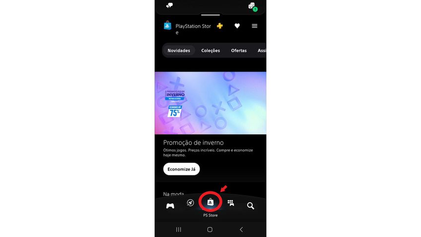 PS App - Resgate de Código
