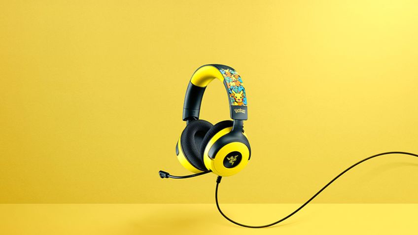 Headset Razer Kraken V4 X - Edição Pokémon
