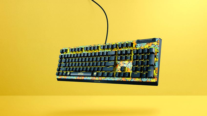 Teclado Razer Blackwidow V4 X - Edição Pokémon