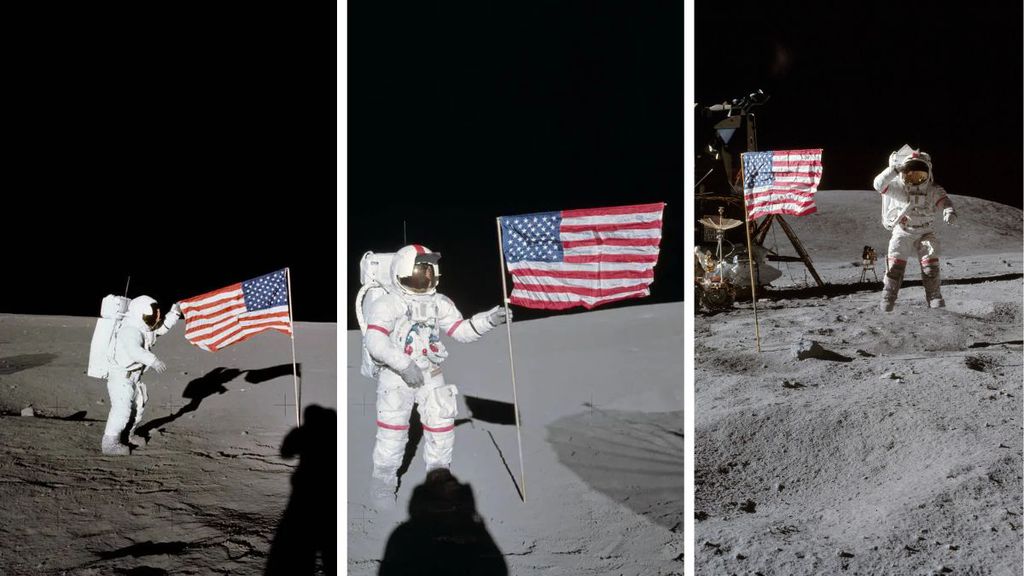Astronautas dos EUA na Lua