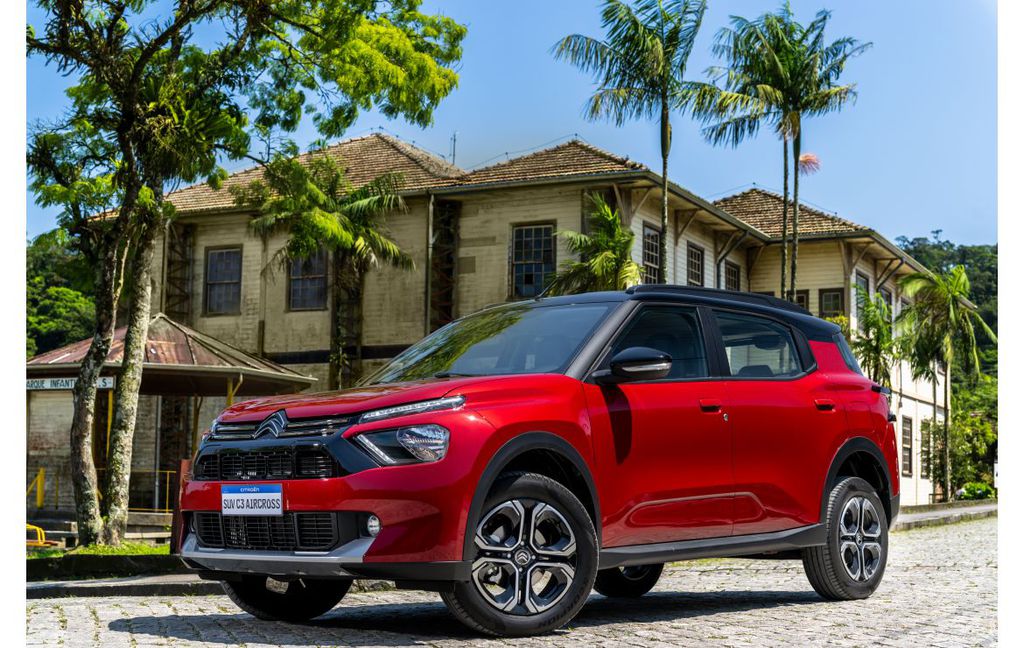 C3 Aircross visto de frente