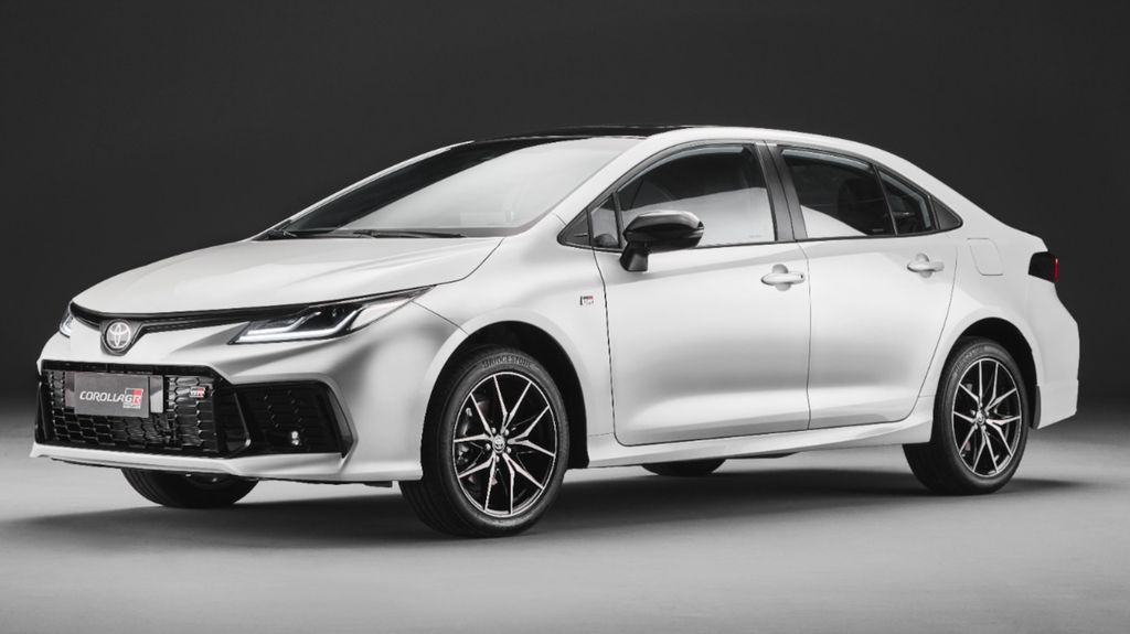 Corolla visto de frente