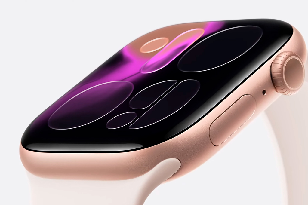 Fotografia do Apple Watch Série 11.