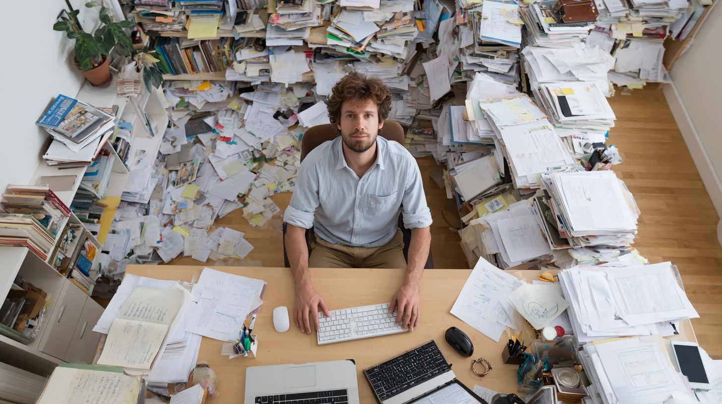 A desordem pode estimular a criatividade em pessoas inteligentes, segundo uma pesquisa da Universidade de Minnesota