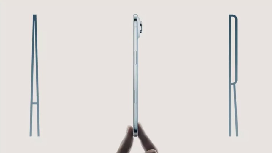 A Apple lança seu celular mais fino de todos os tempos junto com os novos modelos do iPhone 17 O iPhone Air tem menos de 6 mm de espessura (Apple)