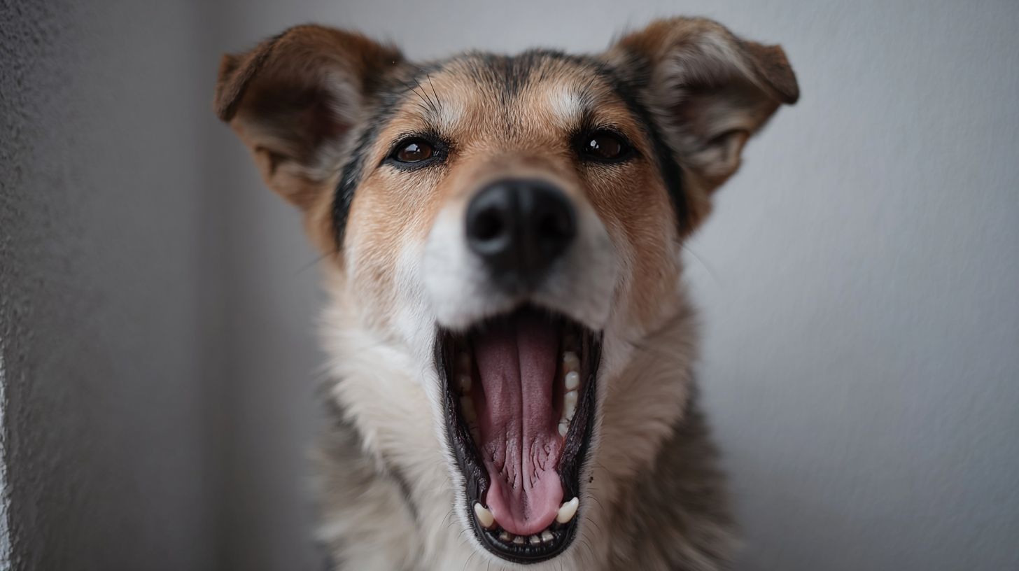 O que significa quando um cão late só para algumas pessoas, masnão para outras?
