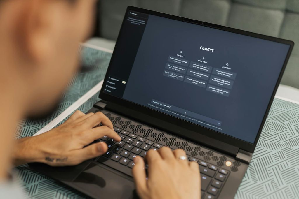 ChatGPT no notebook