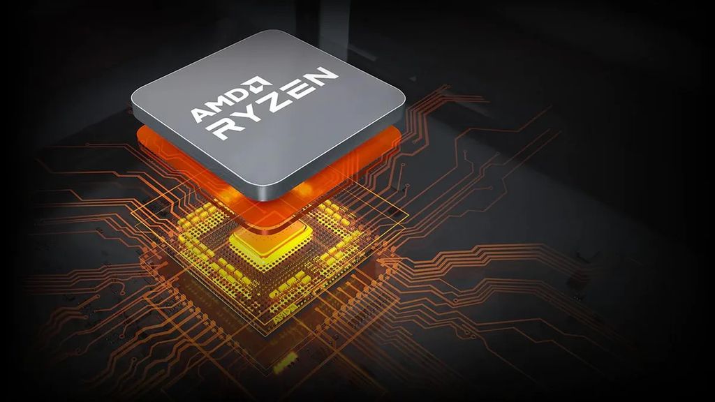 Imagem de CPU AMD Ryzen