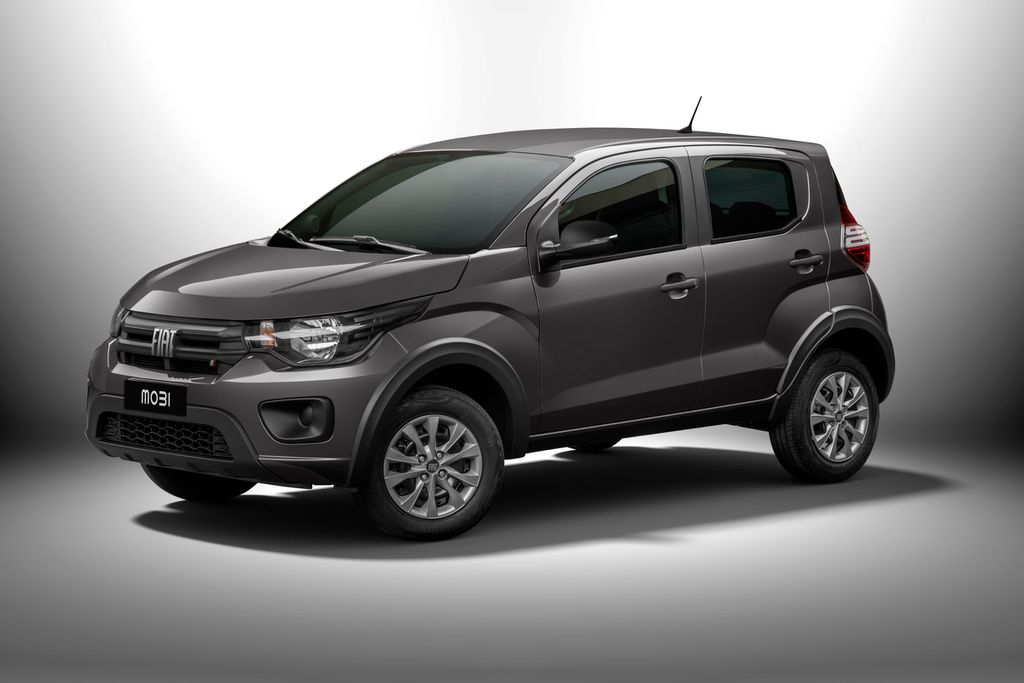 Fiat Mobi visto de frente