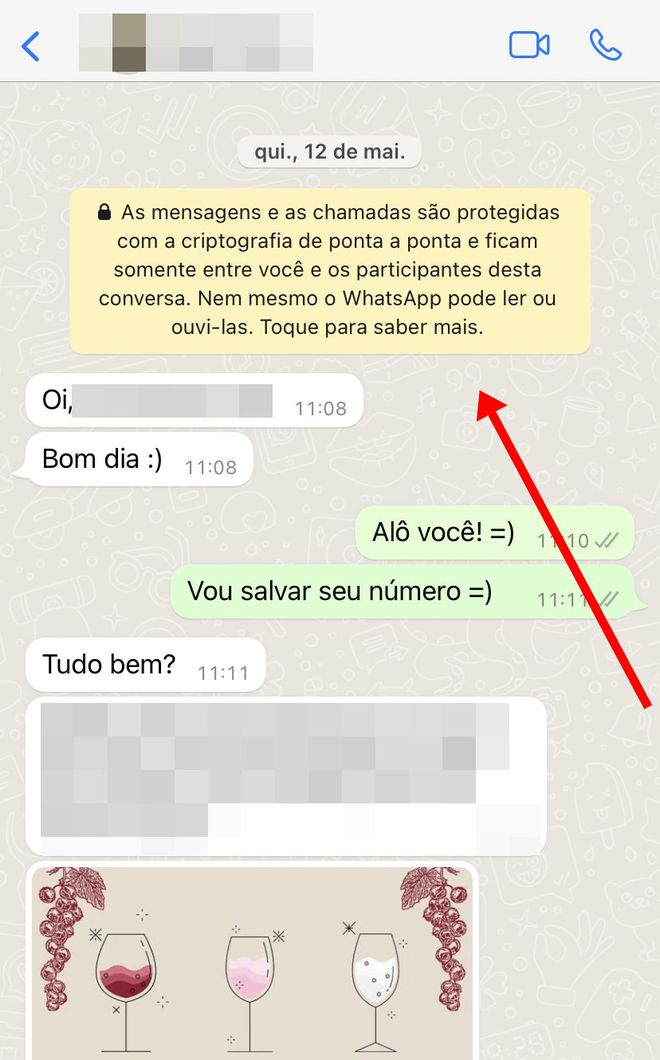 No mundo atual, mensagens de aplicativos como o WhatsApp são criptografadas, então só quem enviou e quem recebeu a mensagem sabem seu conteúdo (Imagem: Captura de tela/Felipe Demartini/Canaltech)