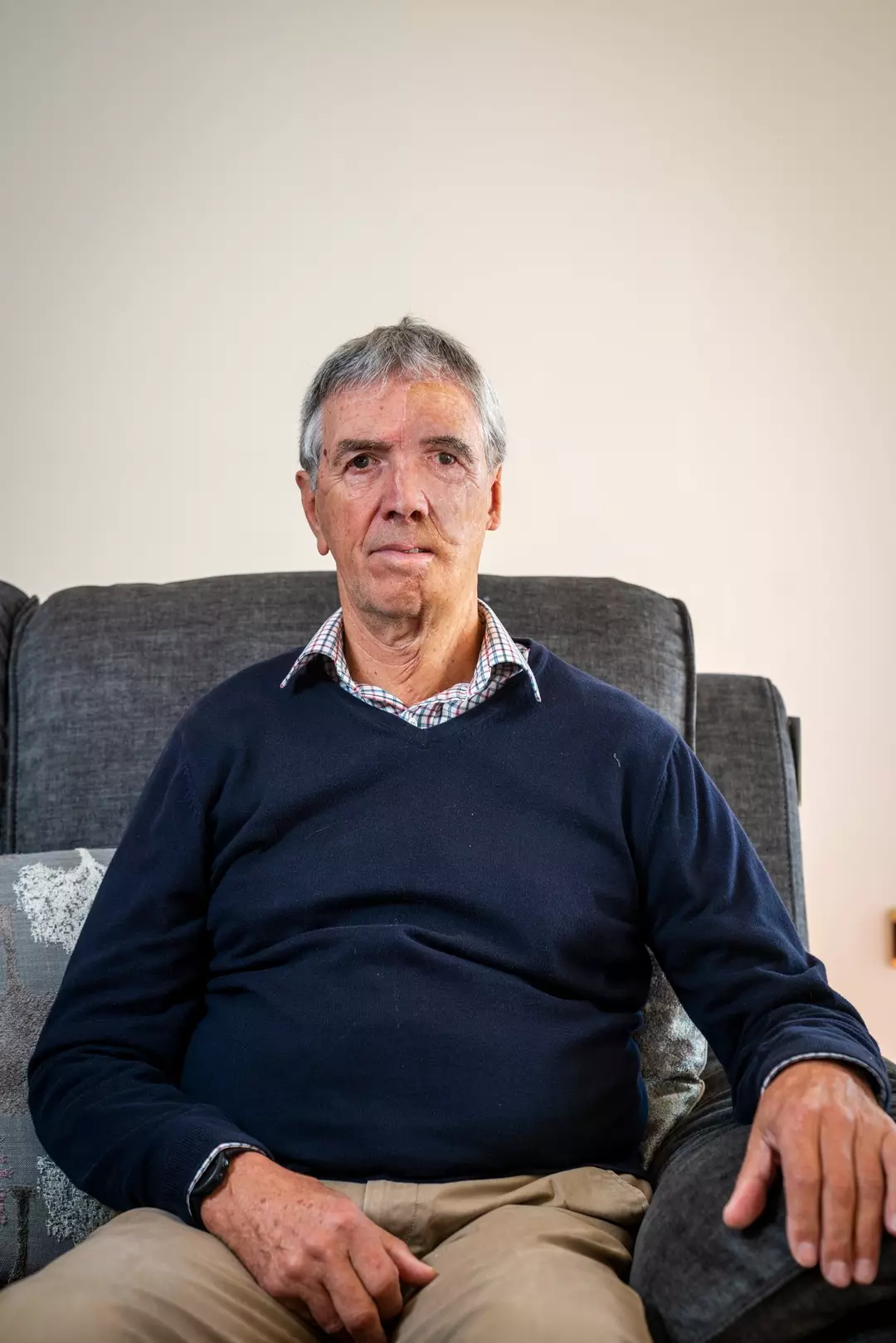 A equipe trabalhou para reproduzir seu rosto natural com a maior precisão possível (SWNS)