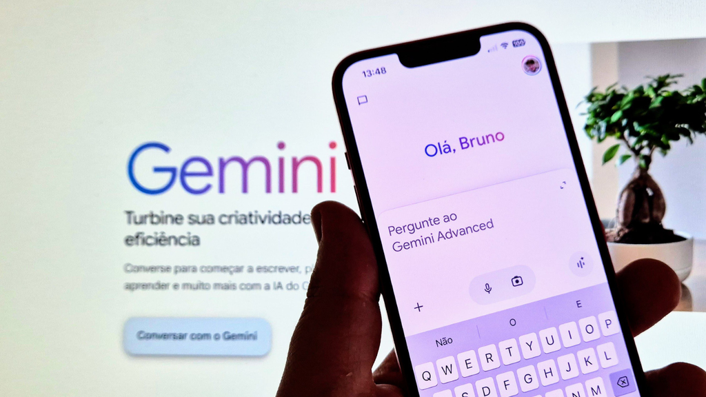 App Gemini no celular