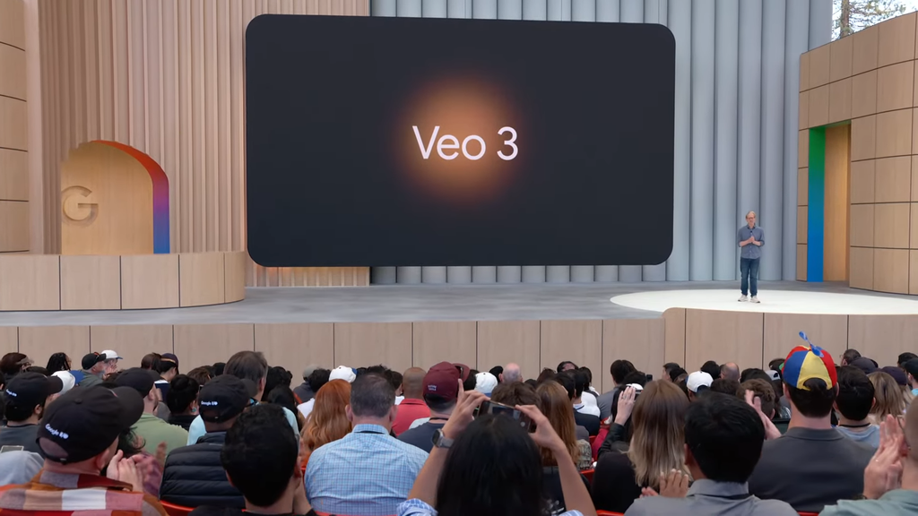 Apresentação do Google do Veo 3