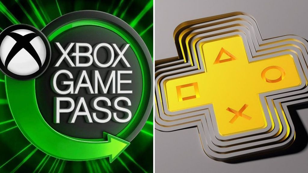 Imagem da PS Plus e Xbox Game Pass