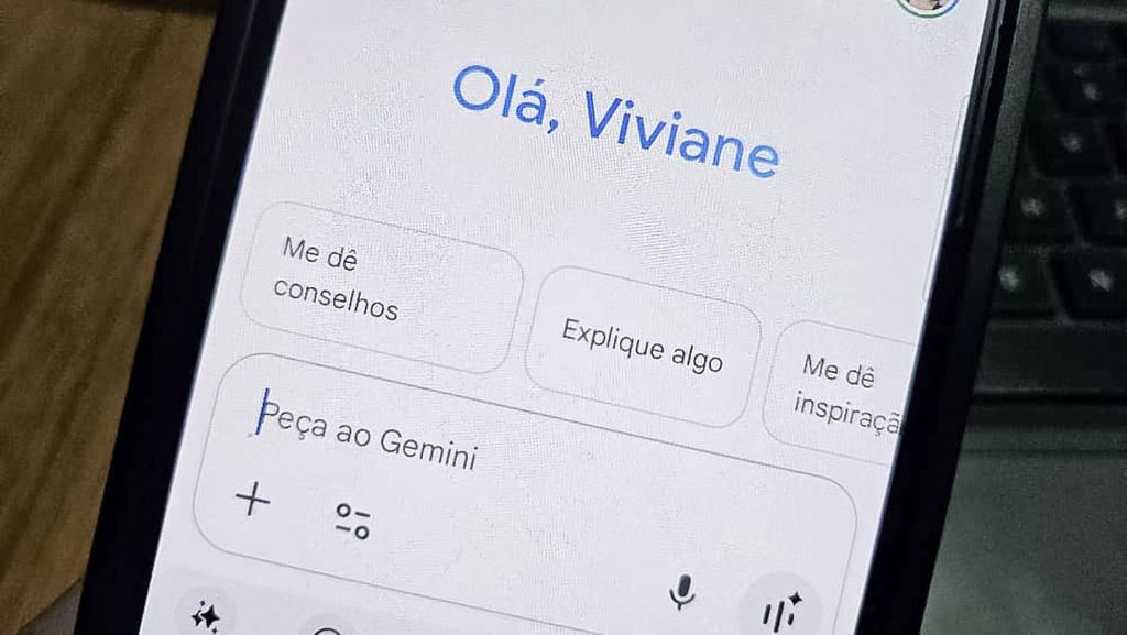 App Google Gemini no Android
