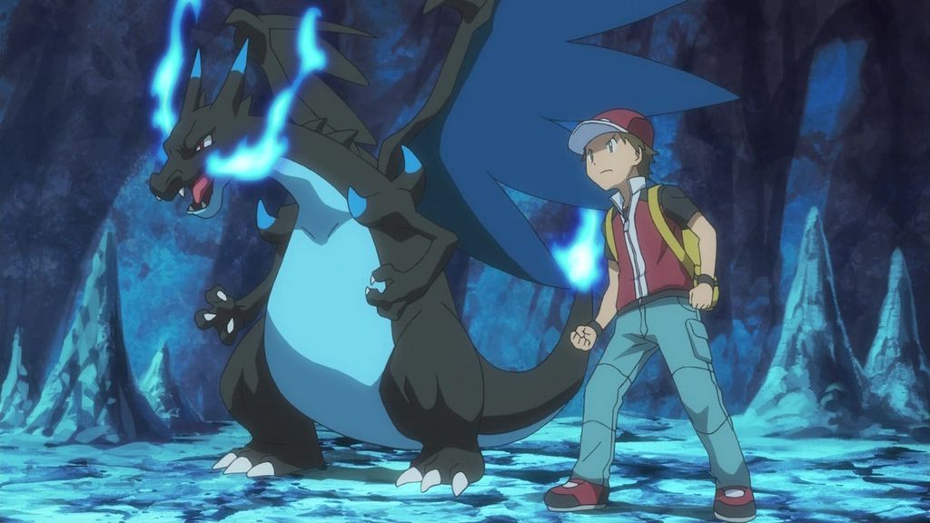 Imagem de Red e Mega Charizard X
