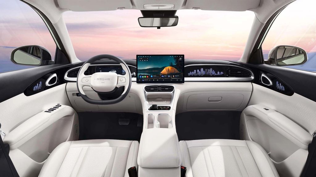 Geely EX2 interior]