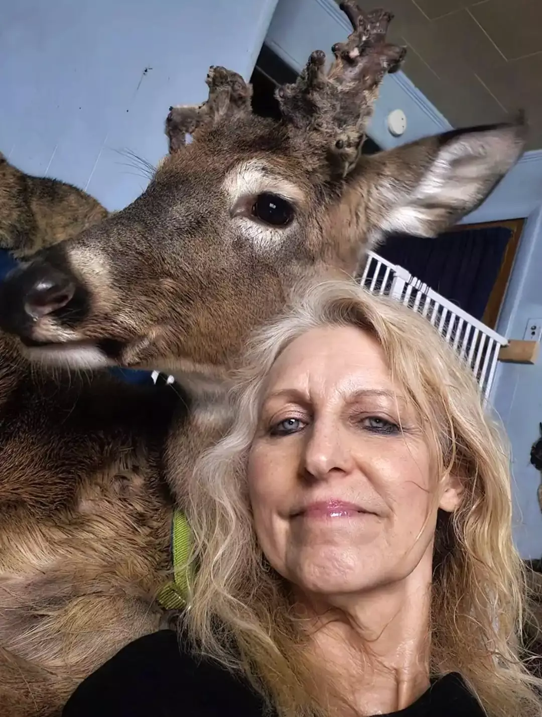 A mulher de 64 anos estava trabalhando sozinha quando o ataque começou (Jodi Proger/Facebook)