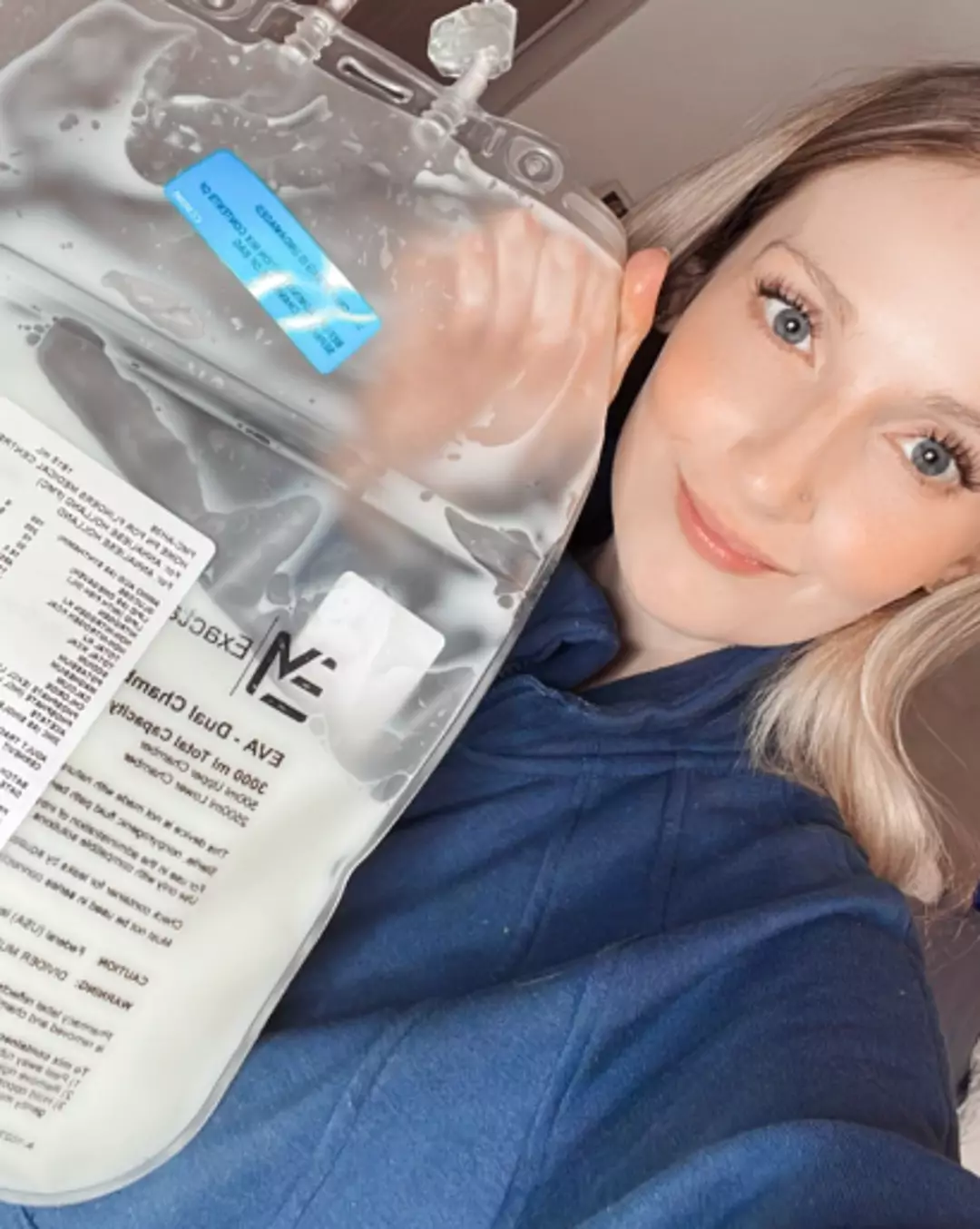 Ela sobreviveu à sepse 25 vezes (Instagram/@annaliese_holland)