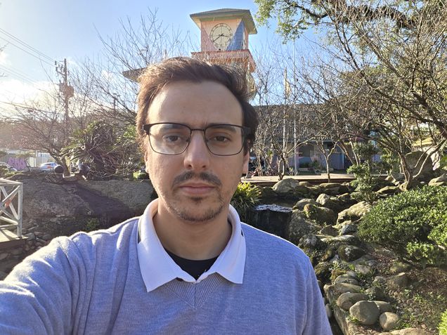 Galaxy S25 Edge - Câmera frontal