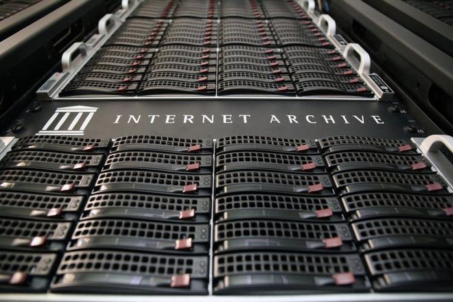 Servidores do Internet Archive