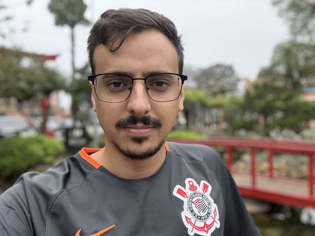 iPhone 16e - Câmera frontal / modo retrato