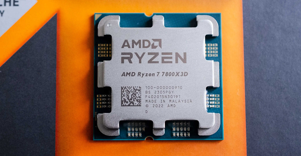 É o brabo: o AMD Ryzen 7 7800X3D é o passo que você precisava pra chegar no topo da linha gamer, mas precisa de refrigeração e uma boa placa de vídeo (Imagem: Reprodução/Videocardz)