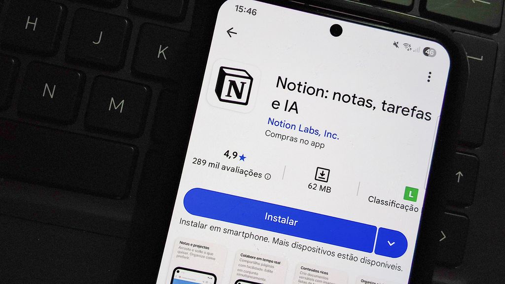 Notion (Imagem: Viviane França/Canaltech)
