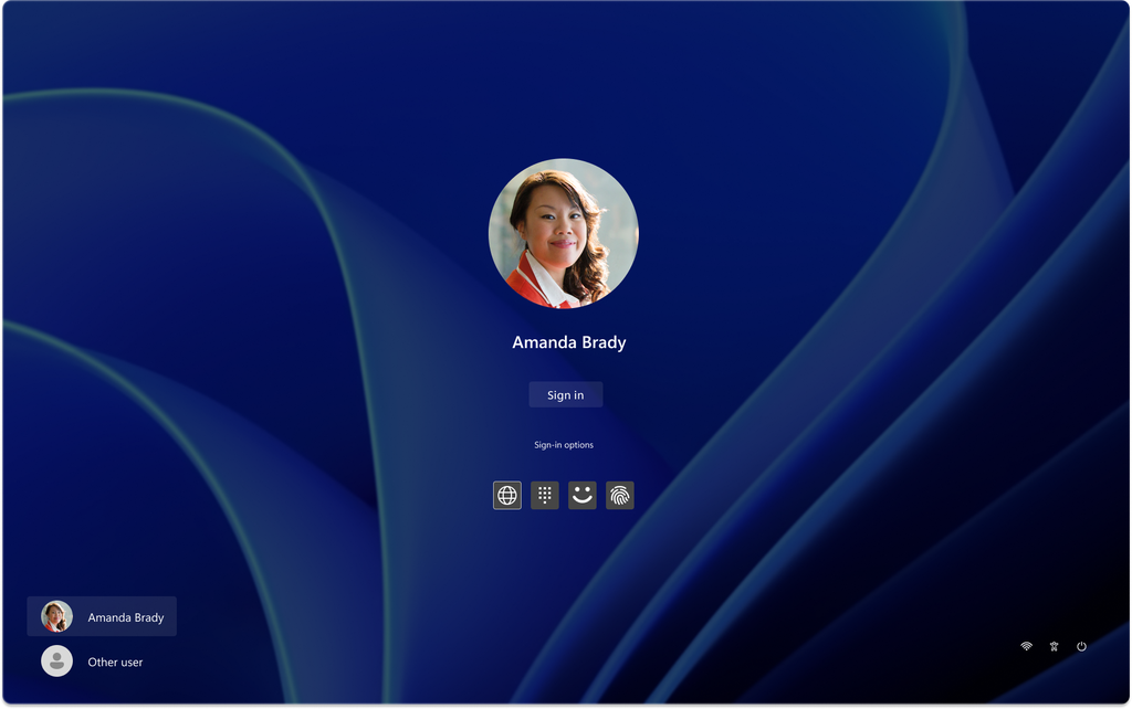 Em alguns casos, usuários com a opção de login por senha podem ter o ícone invisível após atualizações: basta passar o cursor do mouse para revelar, no entanto (Imagem: Microsoft Learn)
