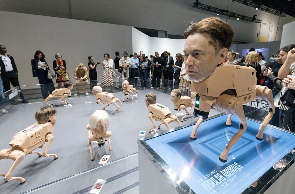 cachorro-robô elon musk